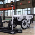 laser screed concrete machine for flooring worksite